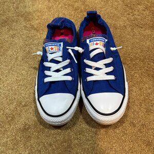 Converse All Stars Women's Sneakers Bright Blue New No Tag Size 8